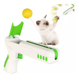 Juguete Interactivo Para Gatos Con Pluma Bola Gato Caña Caza