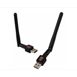 Adaptador Receptor Wifi Usb Inalambrico 900 Mbps Con Antena