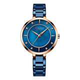 Moda Mujer Reloj Reloj De Cuarzo Resistente Al Agua /