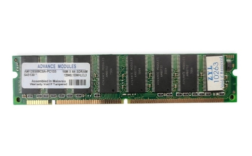 Memória Slot Dimm 128mb P/ Computador Antigo 