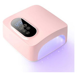 72w Cordless Led Nail Lamp, Rechargeable Nail Dryer, Portabl