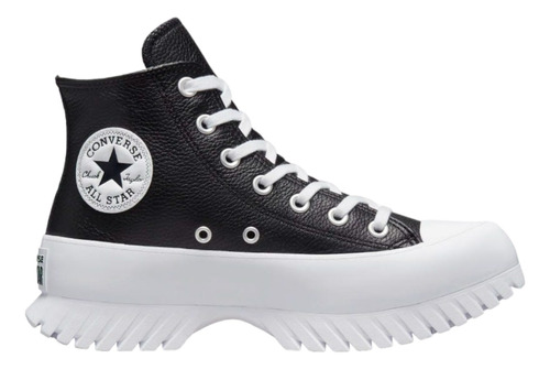 Converse Bota Lugged 2.0 De Piel Negro/blanco