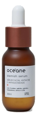 Sérum Antiacne E Antioleosidade Blemish Océane 30ml Momento De Aplicação Dia/noite Tipo De Pele Oleosa