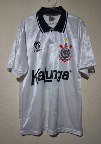 1992-1 (g) Camisa Corinthians Kalunga 8 Ezequiel