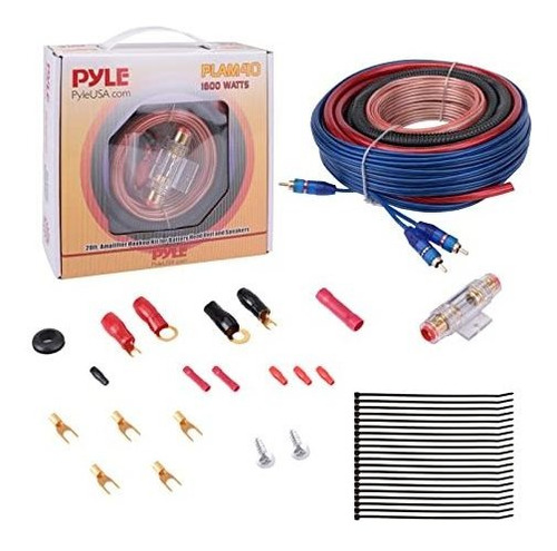 Kit De Cables Para Instalación De Amplificador De Audio Y