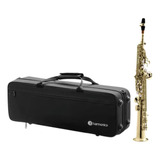 Saxofone Soprano Reto Bb Hst410l Laqueado Harmonics