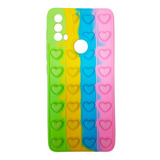 Funda Pop It Antiestres Silicona Para Motorola E40