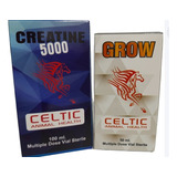 Combo Creatine 5.000 + Grow 50ml Crescimento E Massa Potros