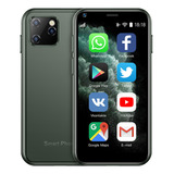 Mini Teléfono Inteligente Android Xs11 De 2.5 Pulgadas Verde