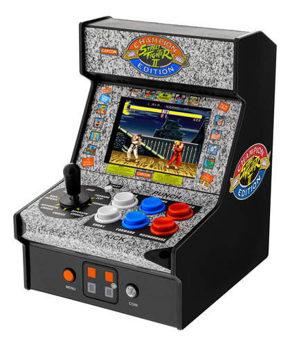 Micro Arcade Retro Street Fighter Il Ed. Campeón - My Arcade