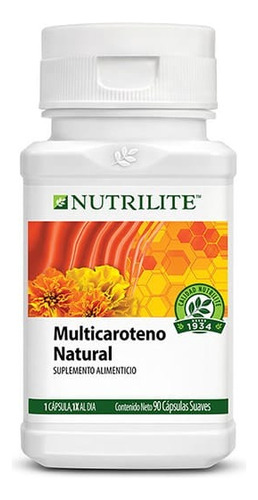 Multicaroteno Con Carotenoides Naturales De Nutrilite
