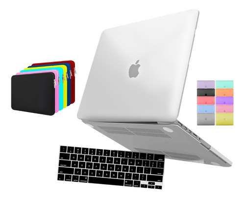 Capa Case Para Macbook Pro 16 M3 A2991 M2 + Bag + Película