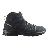 Zapatillas Salomon Daintree Mid Gtx Color Negro - Adulto 42.5 Ar