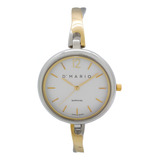Reloj Dmario Fg1637 Mujer Cristal Zafiro 100% Original 