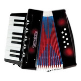 Acordeon Turbo 104 Infantil Preto