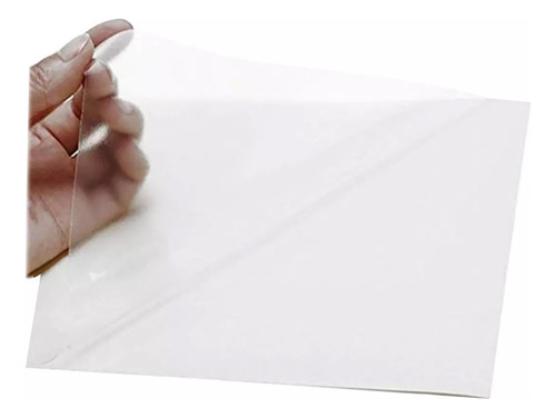 Papel Adhesivo Transparente Dimasa Carta Etiquetas 100 Hojas