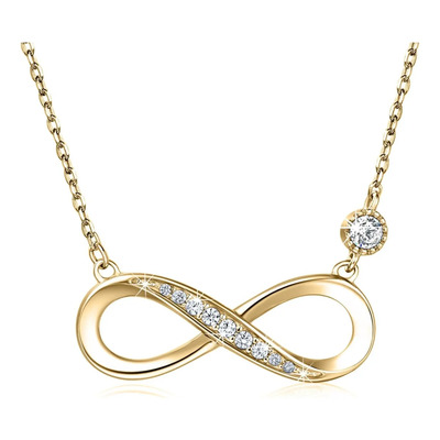 Billie Bijoux Collar De Plata De Ley 925 Forever Love Colga