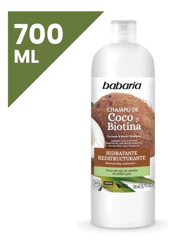 Champu Babaria Coco Y Biotina 400 Ml