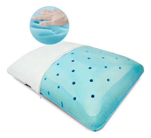 Almohada Ortopédica Memory Foam Infusión Gel - Memorygel