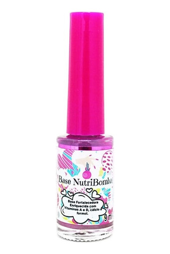 Esmalte Base Nutri Bomba Fortalecedora De Unhas 