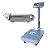 Balanza Bascula 150kg Electronica Pedestal Acero Inoxidable