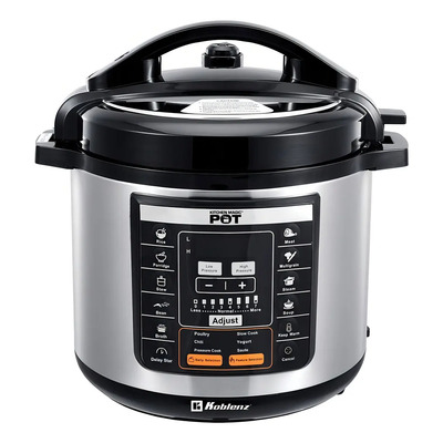 Olla De Presión Eléctrica Multifunción Koblenz Kitchen Magic Pot De 17 Funciones Y 5lt Todo En Uno 1000w Kmp-1000 Acero Inoxidable Plateado 60