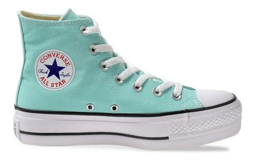 Tênis All Star Chuck Taylor Lift Plataforma Hi - Verde