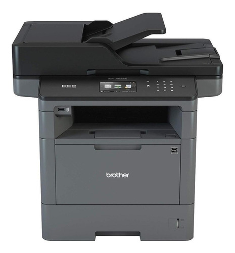 Impresora Multifunción Brother Dcp-l5600dn W Fotocopiadora C Color Gris/negro