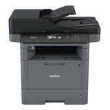Impresora Multifunción Brother Dcp-l5600dn W Fotocopiadora C Color Gris/negro