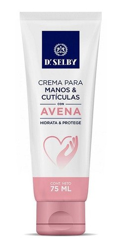 Dr. Selby Crema Manos Cutículas Avena Hidrata & Protege 75ml