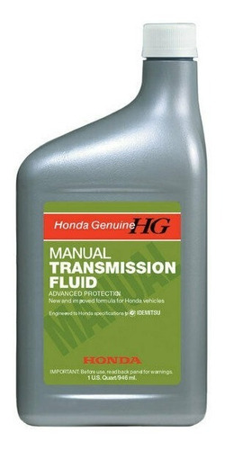 Aceite Fluido Caja Manual Transmission Fluid Honda Oem