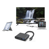 Adaptador Com Saida Hdmi Compativel Com Surface Dock