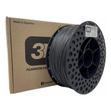 Filamento Pla 3n3 1kg 1.75mm Gris Acero -n4print