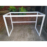 Estructura Para Mesa Barra Escritorio Patas Blanco