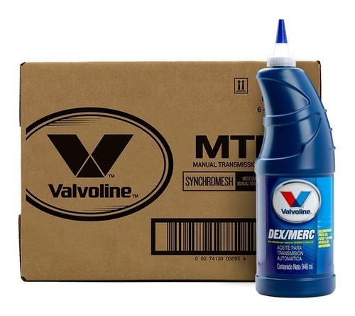 Valvoline Aceite Transmisión Automática Atf (caja 12/.946 L)