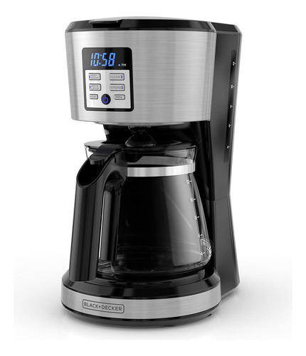 Cafetera Programable 12 Tzs Black+decker Flujo En Remolino