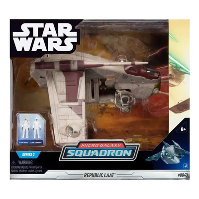 Star Wars Micro Galaxy Squadron Republic Gunship | Envío gratis