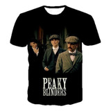 Nueva Camiseta Con Estampado Roster Peaky Blinders 2023