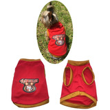 Jersey Con Capucha Para Mascota Perro Modelo 49ers