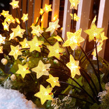 Star Christmas Store Lights - 4 Paquetes 48 Luces De Jardín