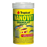 Alimento Tropical Peces Nanovit Granulat 175g