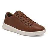 Tenis Hombre Quirelli 702901 Camel Marino 121-447