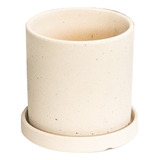 Macetero Plantas - Recto Beige S