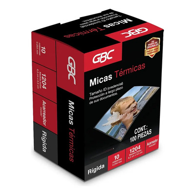 Mica Térmica P\u002F Enmicar Gbc Tamaño Id 6.5 X 9.5cm -100 Pzs | MercadoLibre