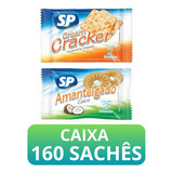 Kit C/ 160 Sachês Biscoito Comercial Sp - 2 Sabores Sortidos