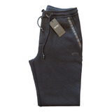 Pantalón Tipo Pants Negro Hugo Boss Anthony Joshua Xl 38-40