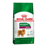 Alimento Royal Canin Size Health Nutrition Mini Indoor Senior Para Cão Senior De Raça Pequena Sabor Mix Em Sacola De 2.5kg