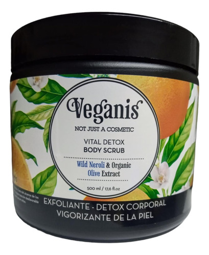 Veganis-exfoliante Detox Corporal Vigorizante X 500 Ml