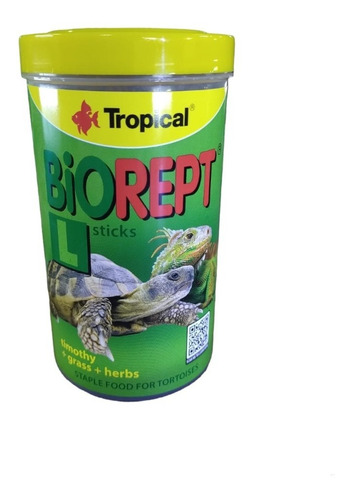 Alimento Tropical Biorept L Sticks 140g Tortugas Y Reptiles