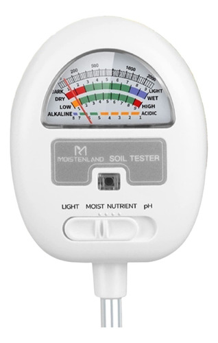 Medidor De Humedad,luz,nutrientes Y Ph Del Suelo Para Jardin